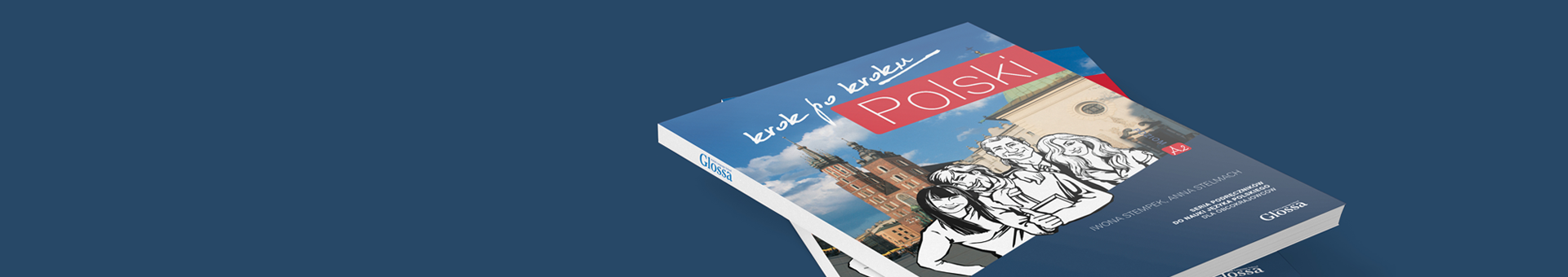 „POLSKI krok po kroku 2" podręcznik studenta - polski dla cudzoziemców, poziom średniozaawansowany